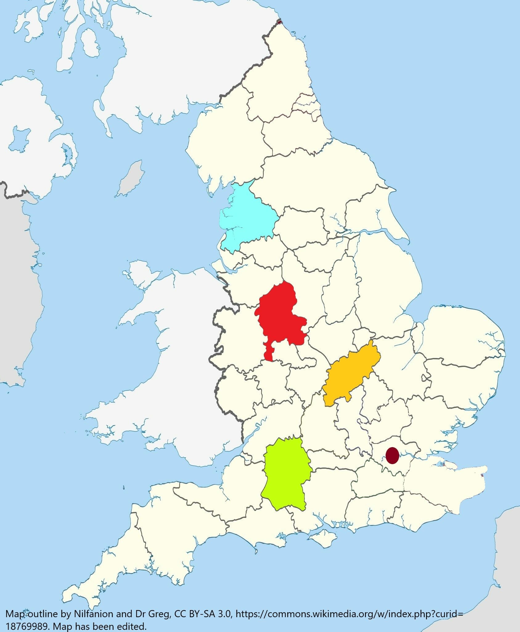 Youthbridge reps map